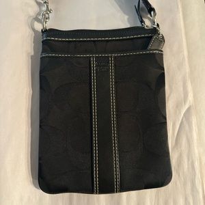 Coach Black on Black Crossbody Bag